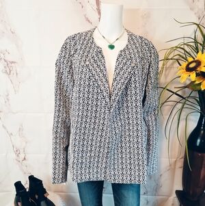 Tart Collections Monochrome Patterned Blazer